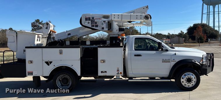 image for item DU0318 2016 RAM 5500HD bucket truck