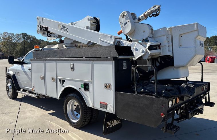 image for item DU0318 2016 RAM 5500HD bucket truck