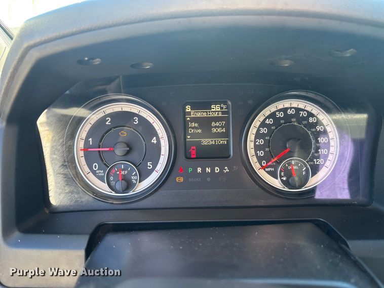 image for item DU0318 2016 RAM 5500HD bucket truck