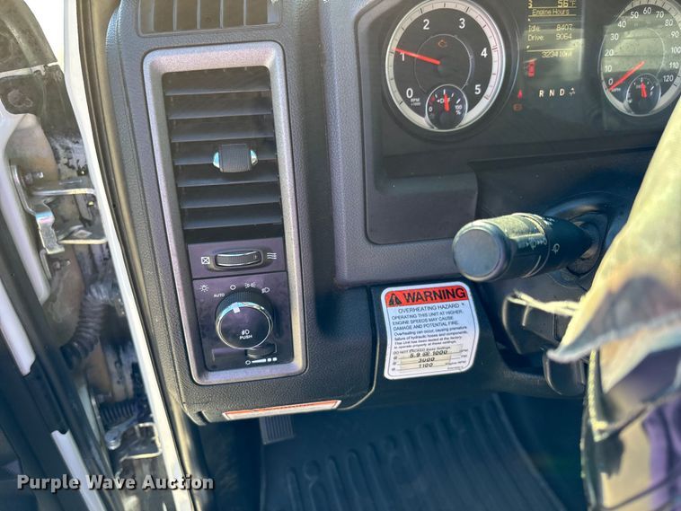 image for item DU0318 2016 RAM 5500HD bucket truck