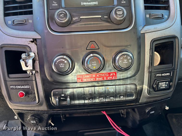 image for item DU0318 2016 RAM 5500HD bucket truck