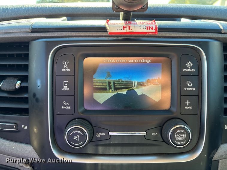 image for item DU0318 2016 RAM 5500HD bucket truck