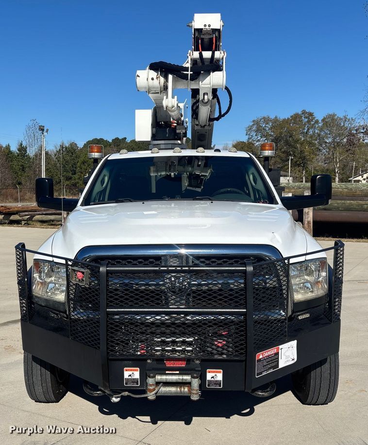 image for item DU0319 2016 RAM 5500HD bucket truck