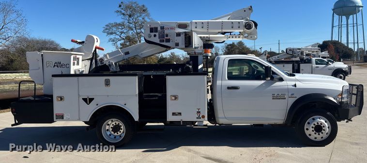 image for item DU0319 2016 RAM 5500HD bucket truck