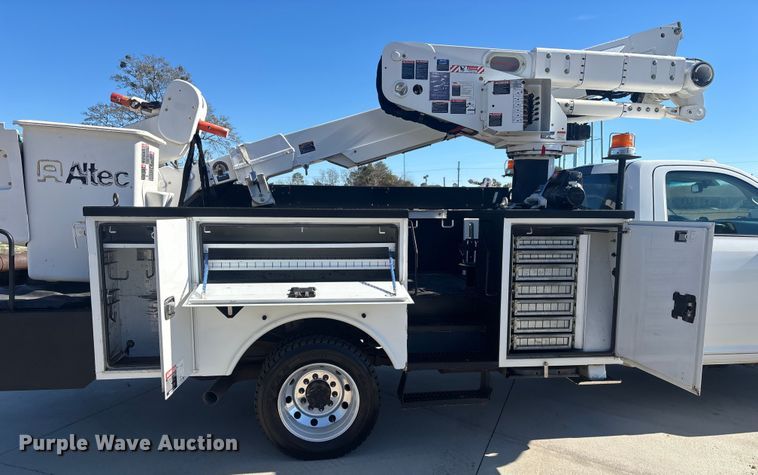 image for item DU0319 2016 RAM 5500HD bucket truck
