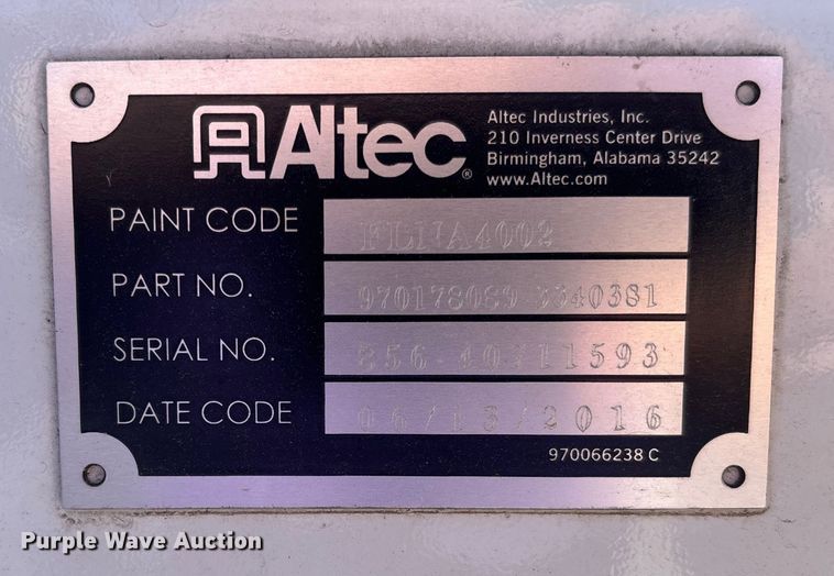 image for item DU0319 2016 RAM 5500HD bucket truck