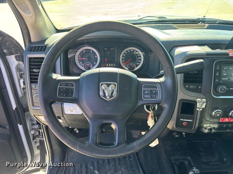 image for item DU0319 2016 RAM 5500HD bucket truck