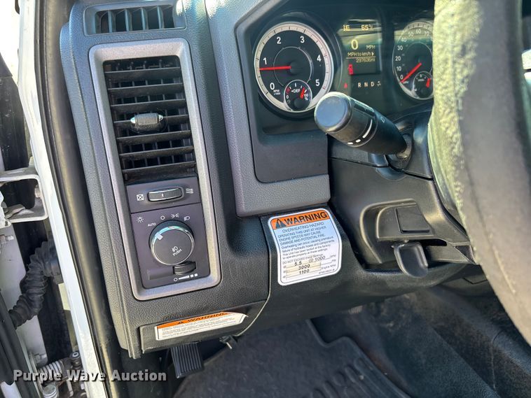 image for item DU0319 2016 RAM 5500HD bucket truck