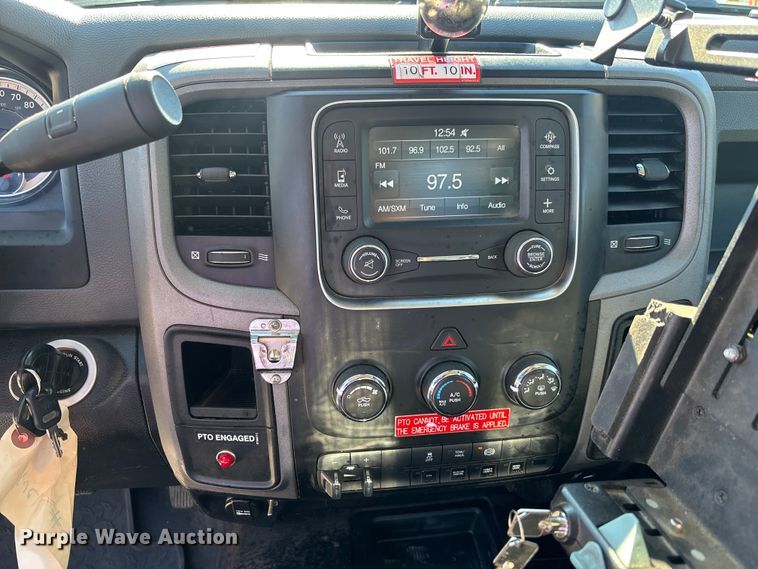 image for item DU0319 2016 RAM 5500HD bucket truck