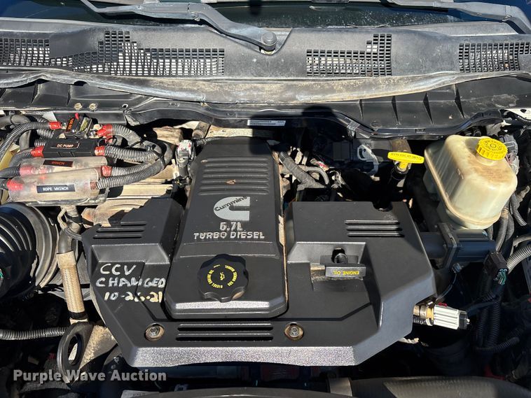 image for item DU0319 2016 RAM 5500HD bucket truck