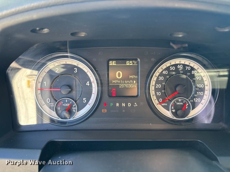 image for item DU0319 2016 RAM 5500HD bucket truck