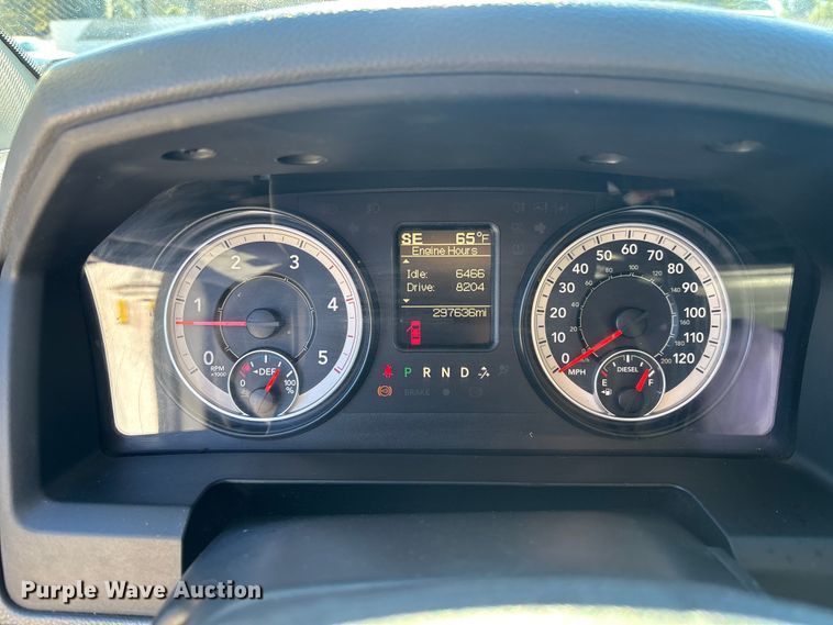 image for item DU0319 2016 RAM 5500HD bucket truck