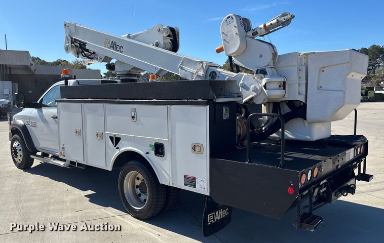 image for item DU0320 2016 RAM 5500HD bucket truck
