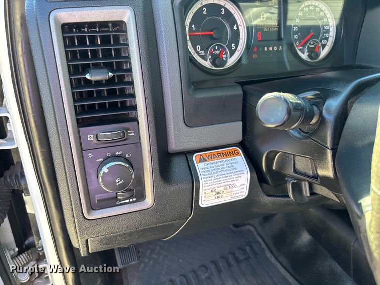 image for item DU0320 2016 RAM 5500HD bucket truck