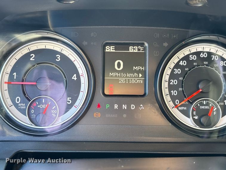 image for item DU0320 2016 RAM 5500HD bucket truck