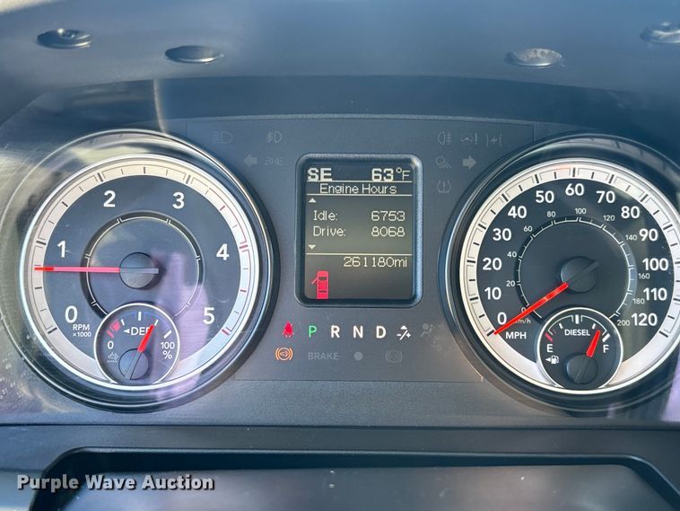 image for item DU0320 2016 RAM 5500HD bucket truck