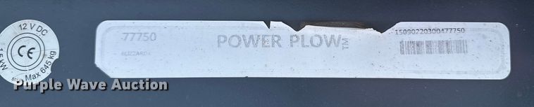 image for item EA2215 SnowEx Power Plow2 blade