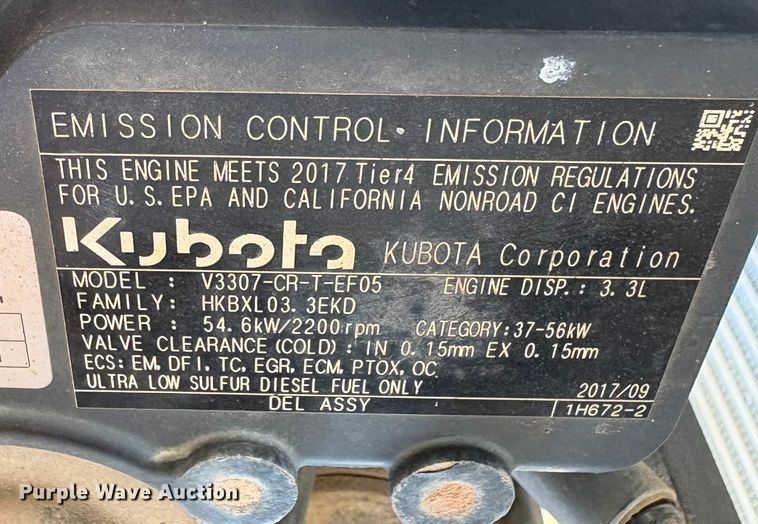 image for item EA6976 2018 Wacker Neuson RC70 single drum vibratory roller