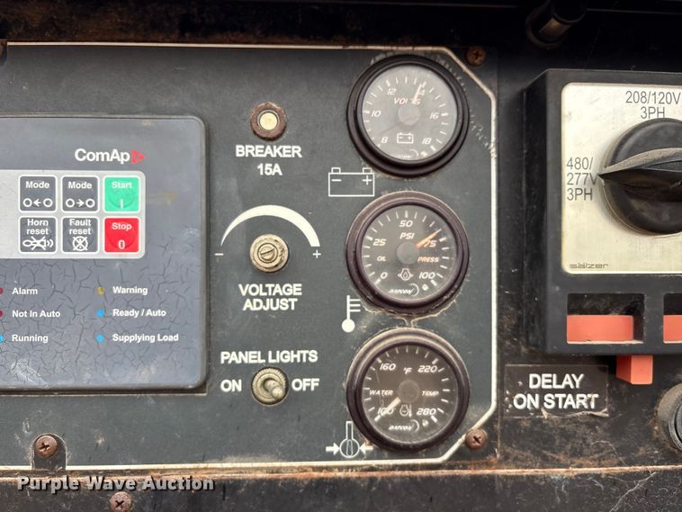 image for item EA7163 2013 Baldor TS80-3J generator