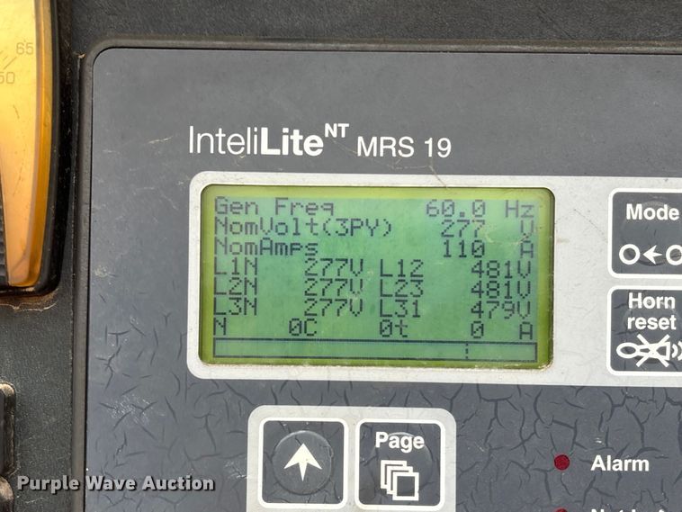 image for item EA7163 2013 Baldor TS80-3J generator