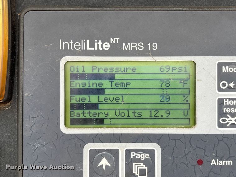 image for item EA7163 2013 Baldor TS80-3J generator