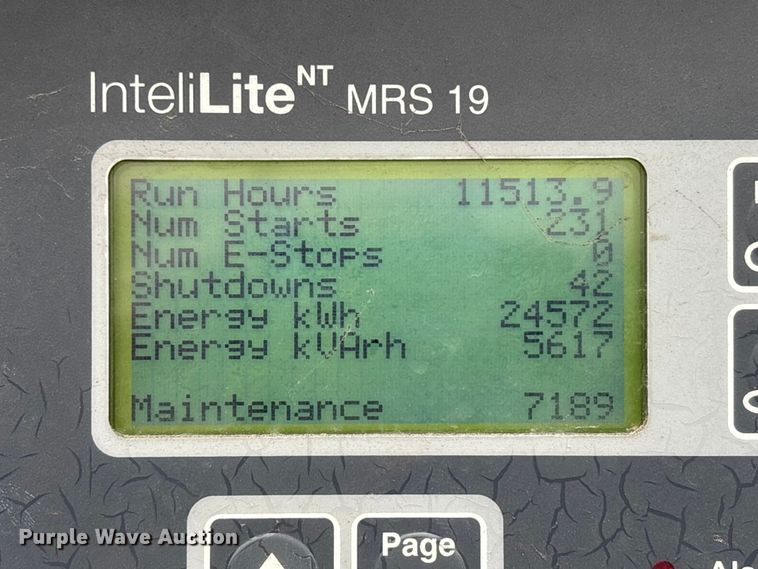 image for item EA7163 2013 Baldor TS80-3J generator
