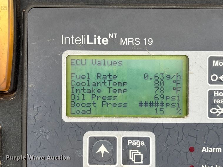 image for item EA7163 2013 Baldor TS80-3J generator