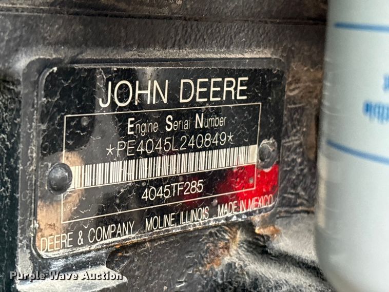 image for item EA7163 2013 Baldor TS80-3J generator