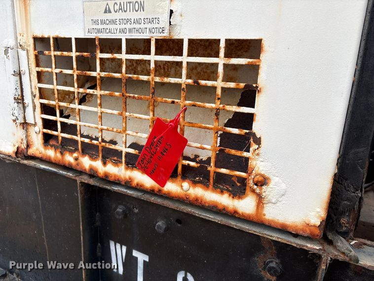 image for item EA7164 2013 Baldor TS80-3J generator