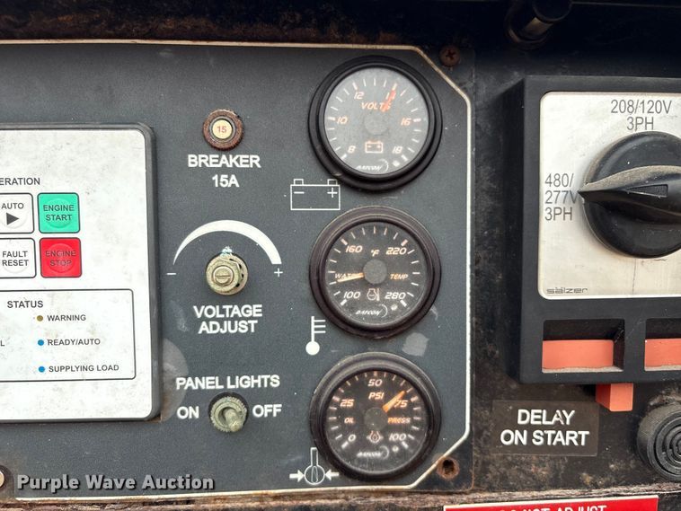 image for item EA7164 2013 Baldor TS80-3J generator