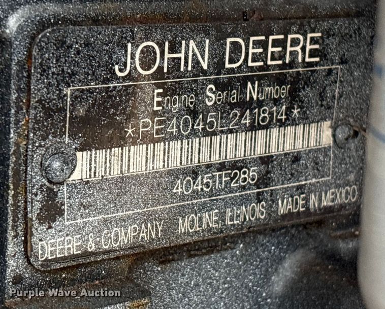 image for item EA7164 2013 Baldor TS80-3J generator