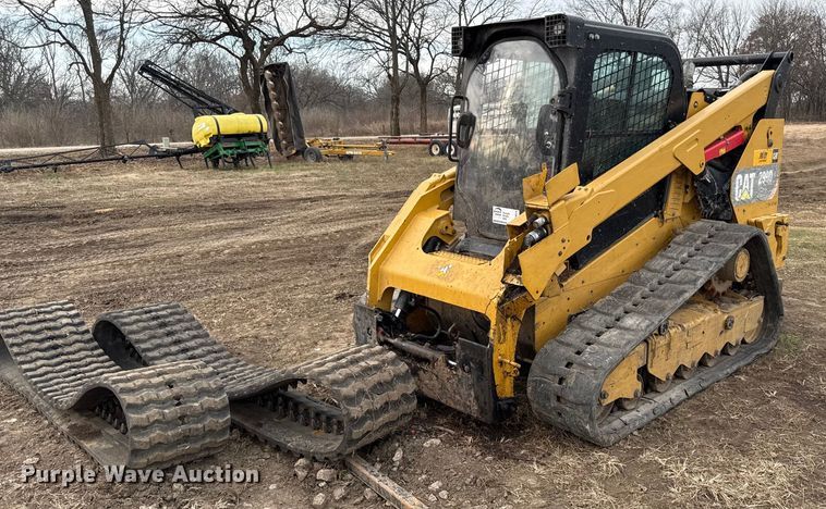 image for item EC4516 2017 Caterpillar 299D2 XHP tracked skid steer loader