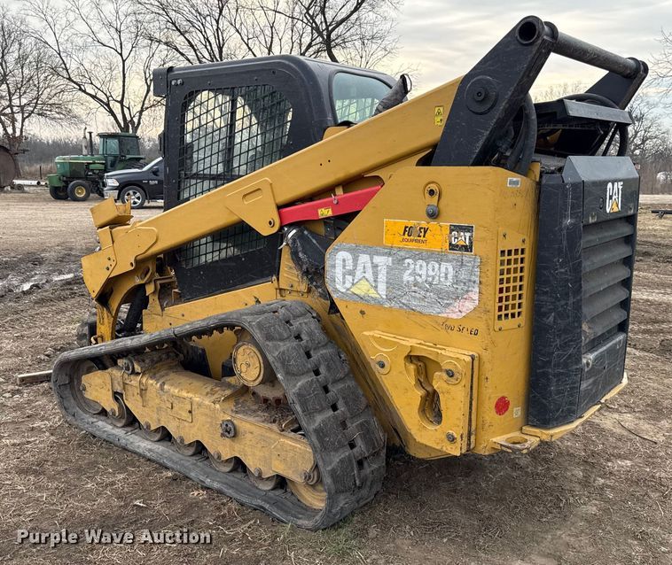 image for item EC4516 2017 Caterpillar 299D2 XHP tracked skid steer loader