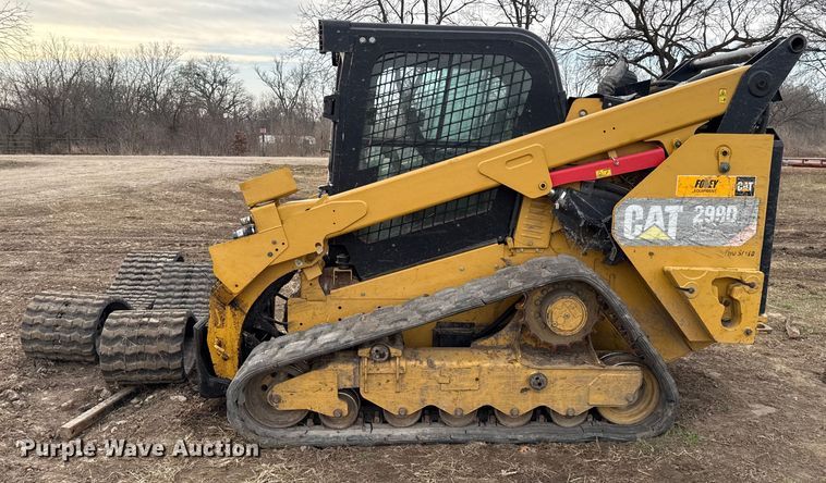 image for item EC4516 2017 Caterpillar 299D2 XHP tracked skid steer loader
