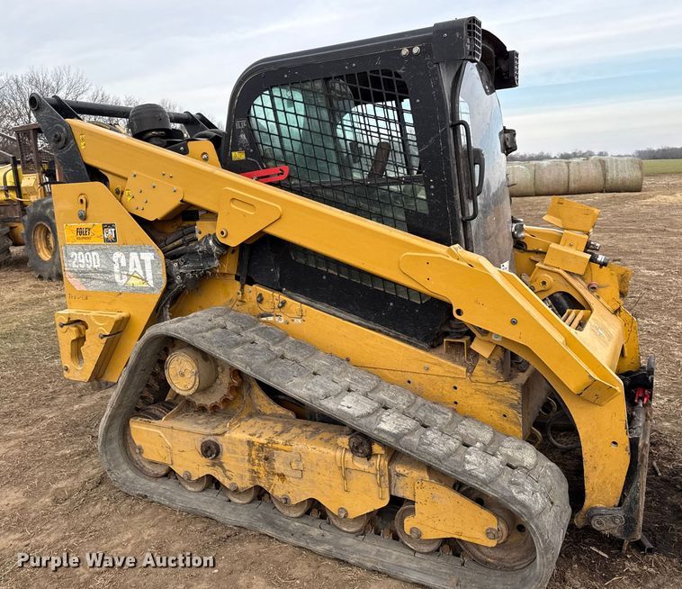image for item EC4516 2017 Caterpillar 299D2 XHP tracked skid steer loader