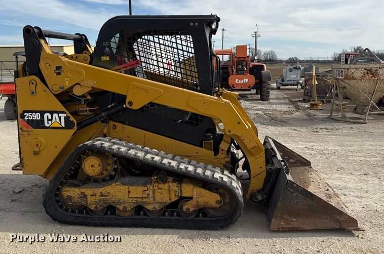 image for item EC4521 Caterpillar 259D tracked skid steer loader
