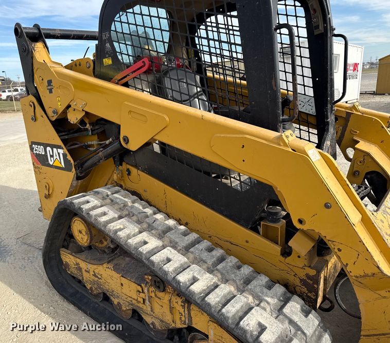image for item EC4521 Caterpillar 259D tracked skid steer loader