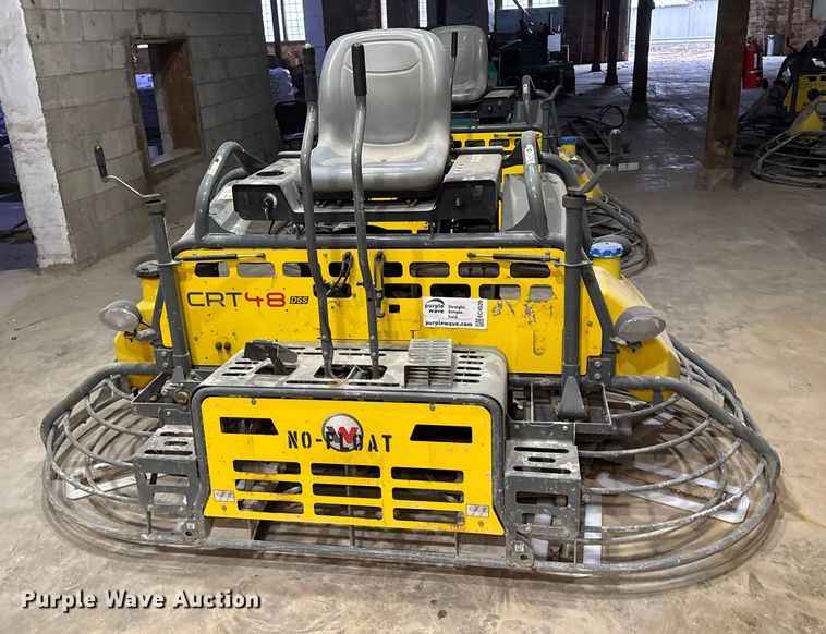 image for item EC4529 2015 Wacker neuseon CRT48 power trowel