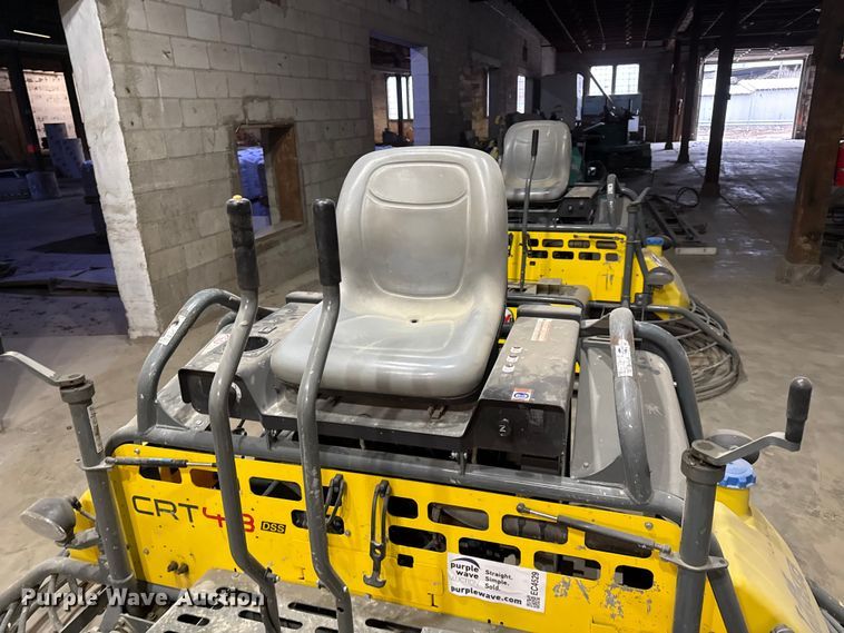 image for item EC4529 2015 Wacker neuseon CRT48 power trowel