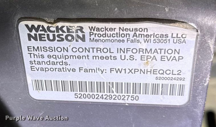 image for item EC4529 2015 Wacker neuseon CRT48 power trowel