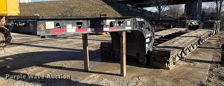 image for item EC4534 2014 Trail King lowboy equipment trailer