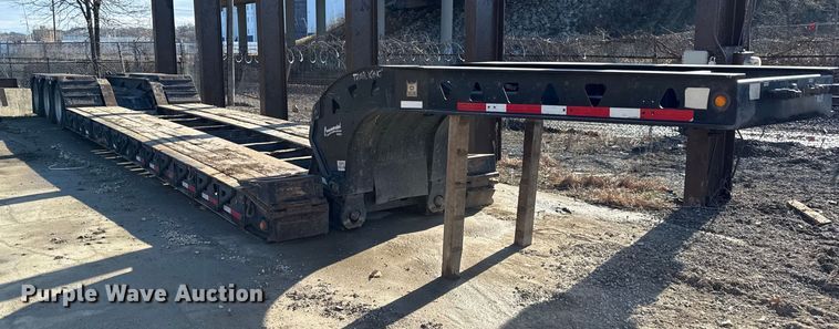 image for item EC4534 2014 Trail King lowboy equipment trailer