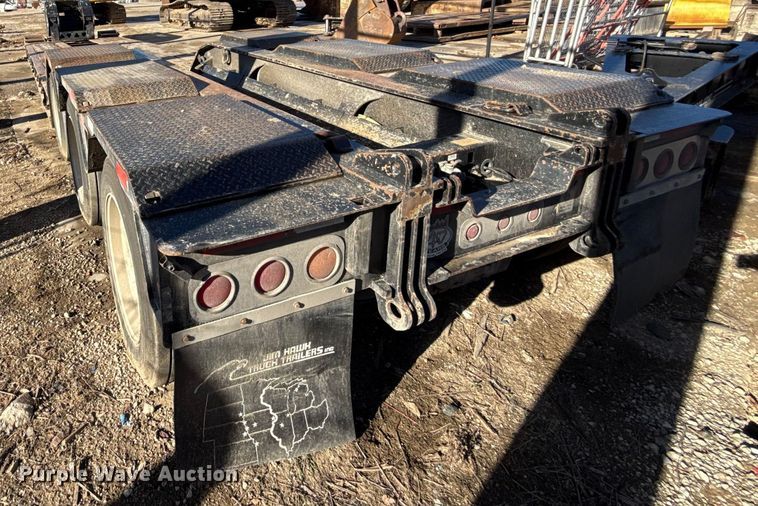 image for item EC4534 2014 Trail King lowboy equipment trailer