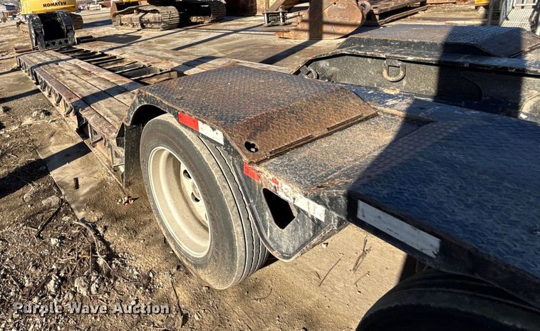 image for item EC4534 2014 Trail King lowboy equipment trailer