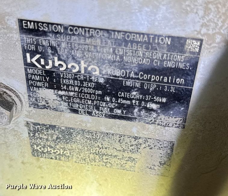 image for item EC4535 2015 Takeuchi TL8 tracked skid steer loader