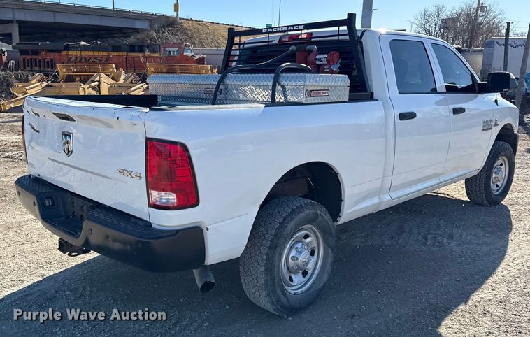 image for item EC4539 2018 RAM 2500 Crew Cab pickup truck