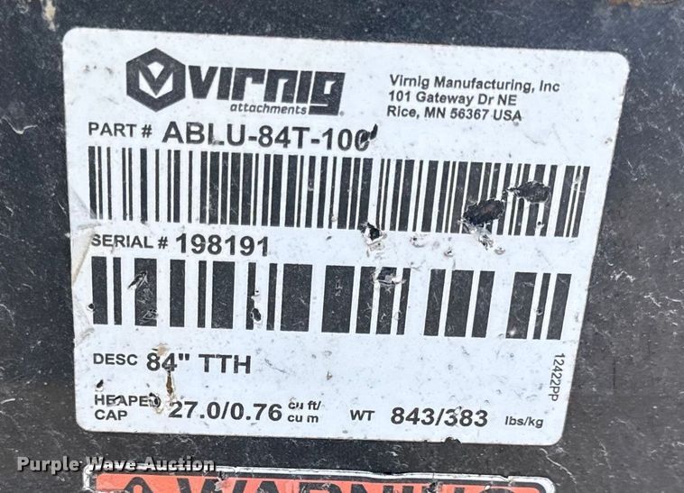 image for item EC4550 Virnig 84