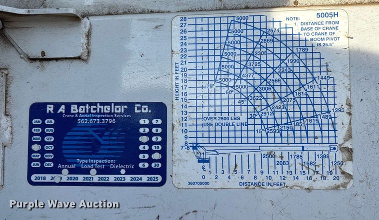 image for item EC8171 2008 Ford F650 Super Duty utility / service truck