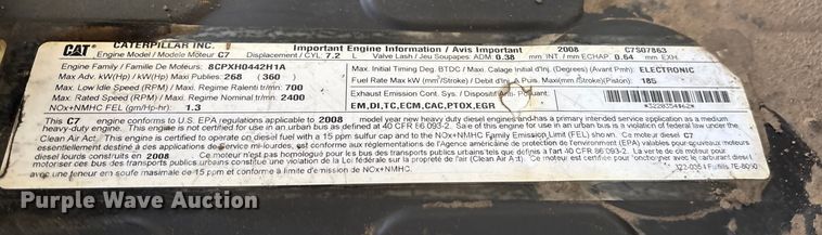 image for item EC8171 2008 Ford F650 Super Duty utility / service truck