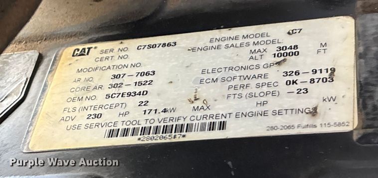 image for item EC8171 2008 Ford F650 Super Duty utility / service truck